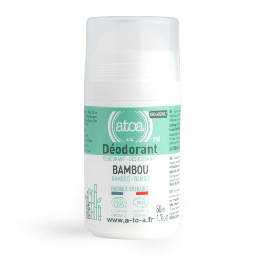 Osma – ATOA Refillable Organic Bamboo Deodorant Rollon 50ml