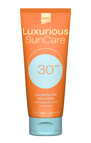 Intermed Luxurious SunCare Face & Body Family Pack με High Protection Face Cream SPF50, 75ml & Sun Protection Body Cream SPF30, 200ml, 1σετ