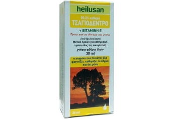Heilusan Αιθέριο έλαιο με Τσαγιόδεντρο + Βιταμίνη Ε 30ml