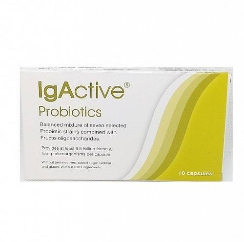 IgActive – Probiotics Συμπλήρωμα Προβιοτικών 10 Κάψουλες