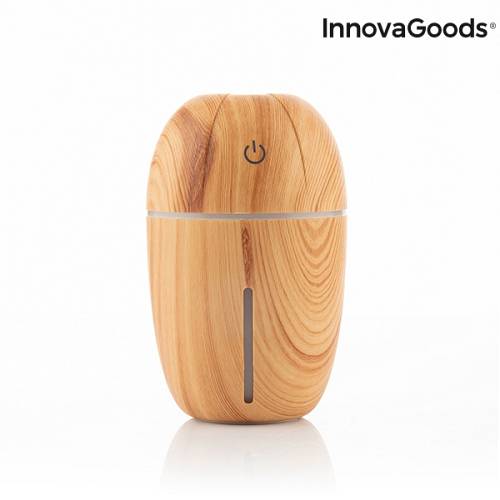 InnovaGoods V0101197 Mini Humidifier Scent Diffuser Honey Pine  Home Deco  Μίνι Υγραντήρας Αρωματικός Διαχύτης Honey Pine
