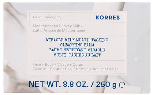 Korres Miracle Milk Multi-Tasking Απαλό Σαπούνι Καθαρισμού με Γάλα Γαϊδούρας, 250g