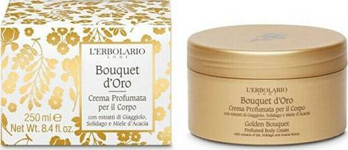L' Erbolario | Bouquet d'Oro Perfumed Body Cream Αρωματική Kρέμα Σώματος | 250ml
