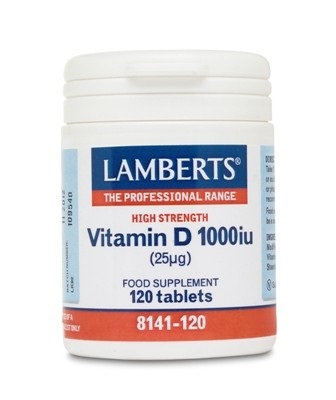 Lamberts Vitamin D 1000ui 120tabs