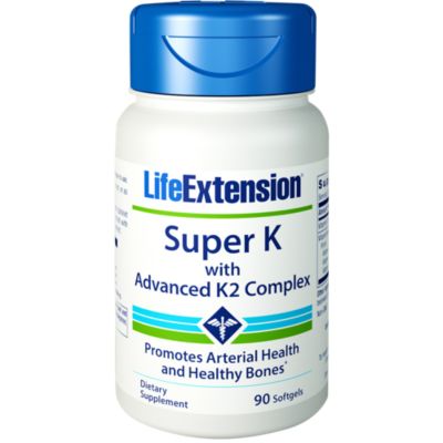 Life Extension Super K with Advanced K2 Complex 90caps
