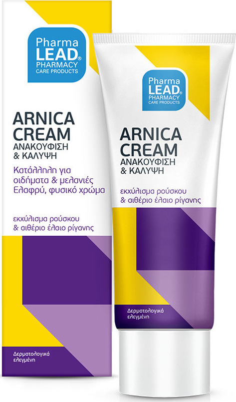 Pharmalead Arnica Cream για Πρόσωπο & Σώμα για Μυΐκούς Πόνους & Μώλωπες, 50ml