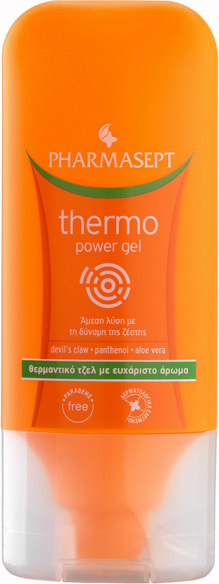 Pharmasept Aid Thermo Power Gel Θερμαντικό Τζελ για Ανακούφιση στα Πιασμένα & Κουρασμένα Σημεία του Σώματος, 100ml