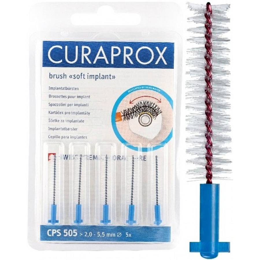 CURAPROX Cps 505 Soft Implant 5 τμχ