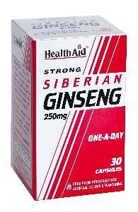 Health Aid HealthAid Siberian Ginseng 250mg capsules 30s